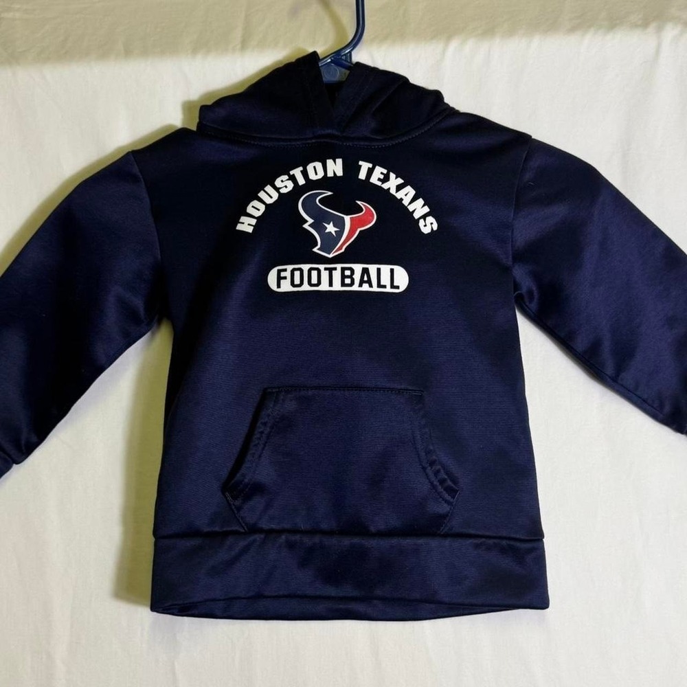 Houston Texans toddler hoodie in navy blue 2T